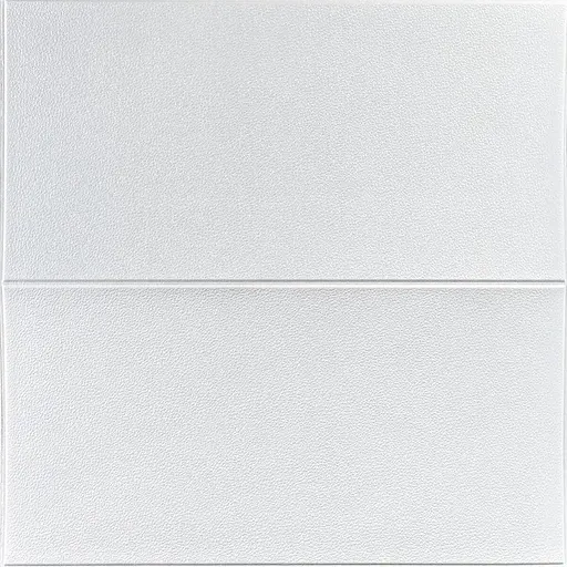 Панель стеновая 3D 700х700х5мм Квадрат белый SW-00001802 - фото 1