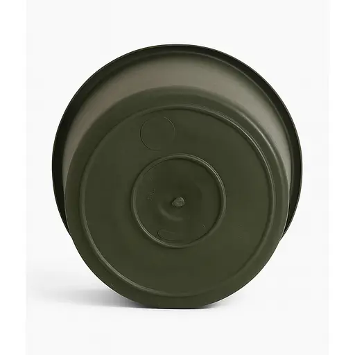 Ведро пластмассовое хозяйственное без крышки 5 л Зеленый 88034 - фото 2