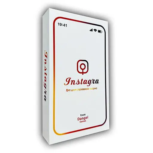 Настольная игра Dangel Games Инстаигра (Instagra) (укр.) (ВР_І) - фото 1
