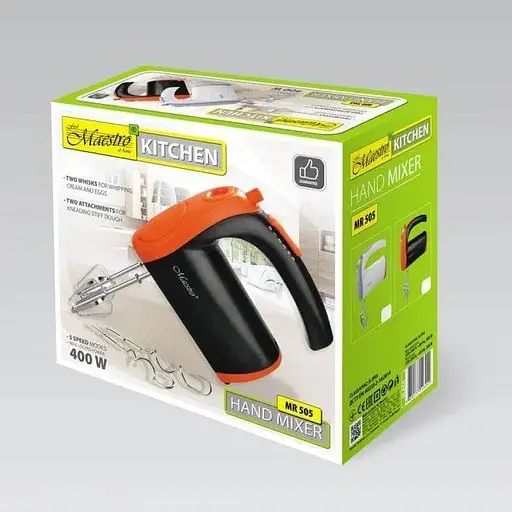 Ручний міксер Maestro MR-505 кухонний з насадками - фото 3