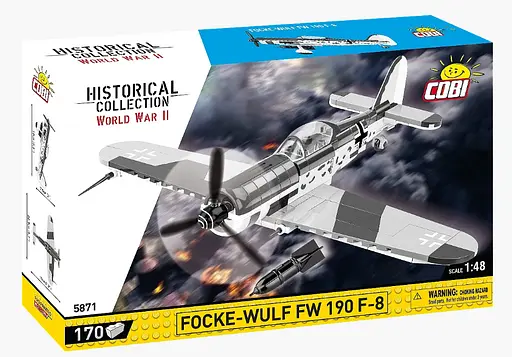 Конструктор дитячий літак Focke-Wulf Fw 190 F-8 COBI 5871