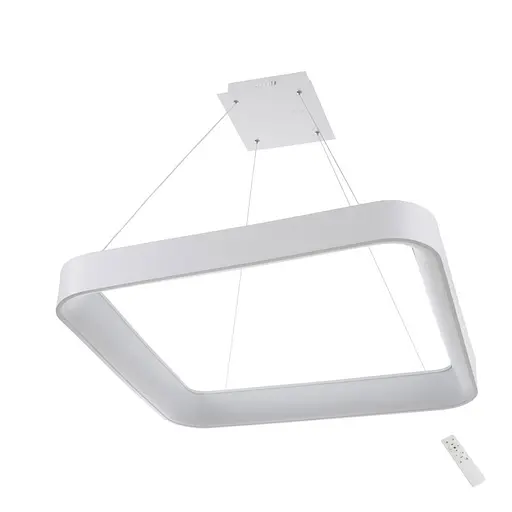 Світильник стельовий Brille підвісний з пультом BL-482S/2x48W LED RM WH