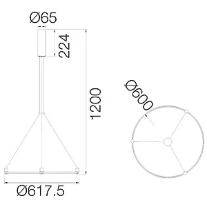 Системы SM 8878 R 600 Brass 60W - фото 2
