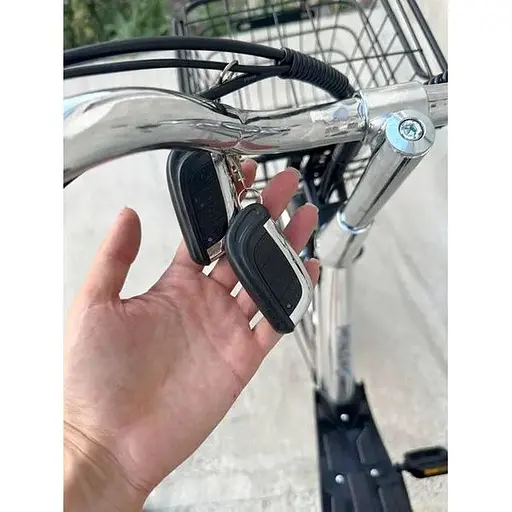 Электровелосипед E-scooter V12 двухместный 18 дюймов 600W 48V 16Ah + грузовой усиленный багажник - фото 6