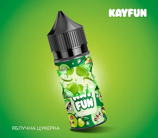 Набір компонентів для самозамісу сольової заправки Flavorlab Kayfun Цукерка яблучна 30 мл, 0-50 мг (18706) - фото 2