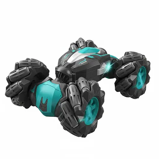 Радиоуправляемая Машина YJ 096-3 A-01, Трансформер 1:16, Роликовые колеса, Кер. жестами, Подсветка, Акум. 3.7V, Синяя