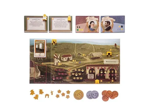 Настольная игра Kilogames Виноделие: Тоскана. Основное издание (Viticulture Tuscany Essential Edition) (укр.) (KG-2260) - фото 6