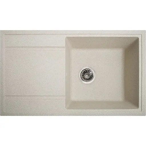 Гранітна кухонна мийка Romzha Jorum 86 Avena (501) з крилом - фото 1