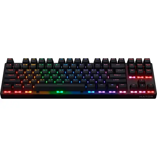 Клавіатура Hator Icefall Mecha TKL Wireless Rainbow Black HTK287UA (133361) - фото 2