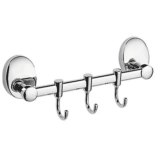 Планка з 3-ма рухомими гачками ZERIX LR3315-3 (LL1446) - фото 1