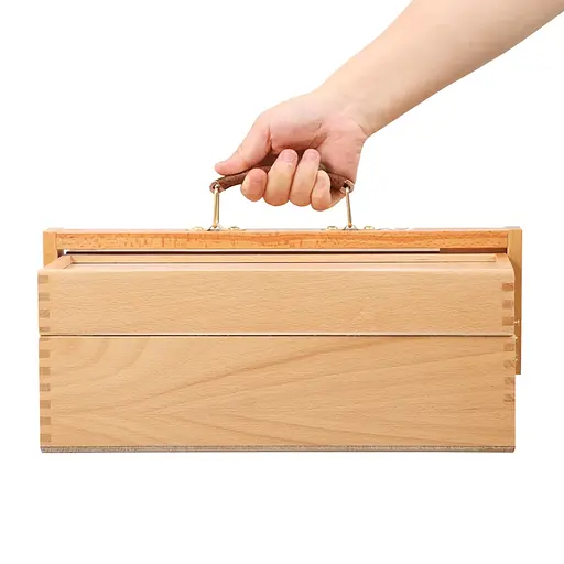 Пенал для художніх інструментів Meedenдерев’яний (бук) 6049 36×23 см   - фото 2