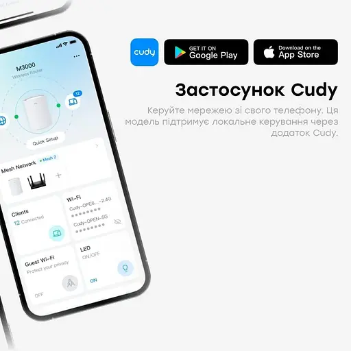 Роутер Cudy LT400 CAT4 WiFi 5 Mesh 4G (73-00551) - фото 6