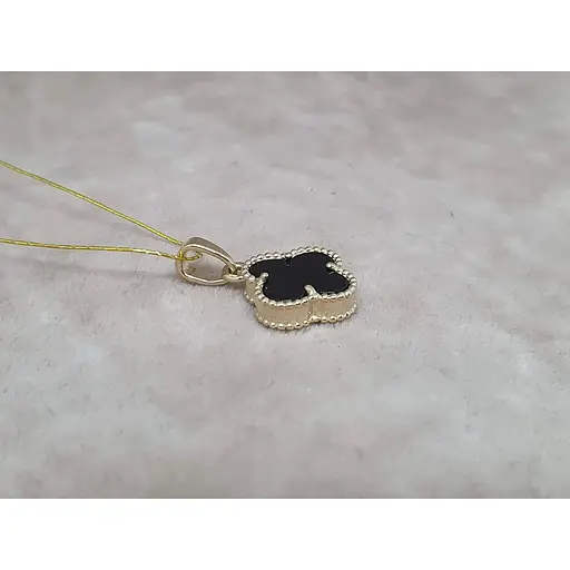 Золота підвіска Платон Конюшина з агатом. 2П126/67Б - фото 2