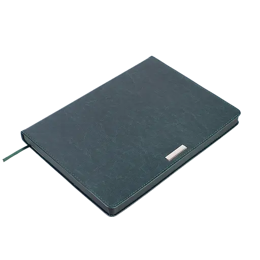 Ежедневник недатированный Buromax Salerno L2U А4 искусственная кожа 336 страниц зеленый (BM.20990-04) - фото 2