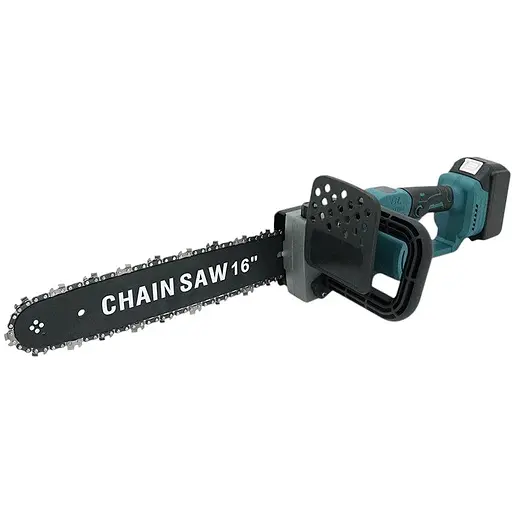 Акумуляторна ланцюгова пила Voltronic Chain Saw 16″ 36V зарядний пристрій + 2 акумулятори - фото 2