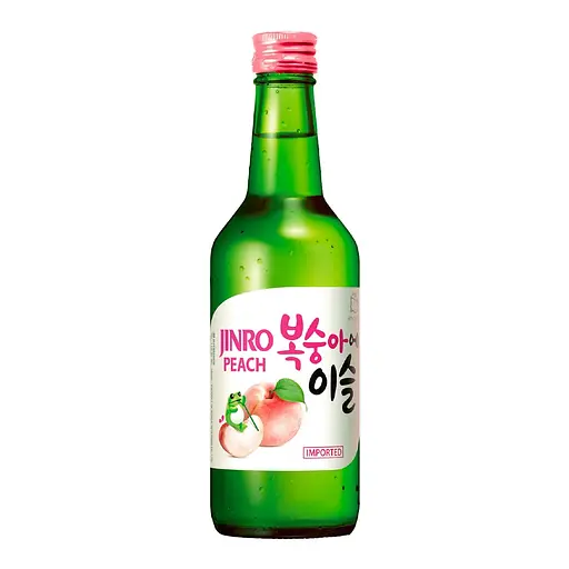 Соджу Jinro Peach Soju 13% 0.36 л