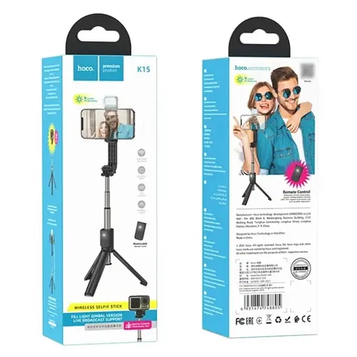 Штатив-трипод Hoco K15 черный - фото 6