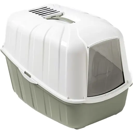 Туалет для кошек MPS Komoda бокс с фильтром 54х39х40 светло-зеленый