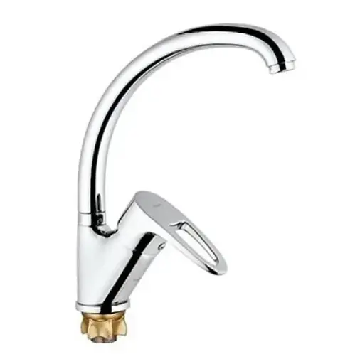 Смеситель для кухни Zegor DYU4-A180 однорычажный Хром 30412 - фото 1