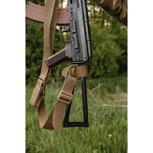 Ремінь Kiborg 2-точковий Gun Sling G-2 з пряжкою швидкого регулювання Triple-X Coyote (1000-k8014) - фото 7