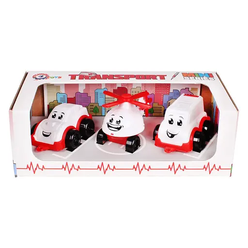 Гральний набір транспорту "Швидка допомога" ТехнОк 5811TXK - фото 2