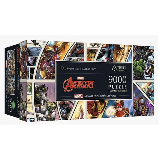 Пазл Trefl Безмежна колекція: Месники Марвел 9000 ел. (81022) - фото 1