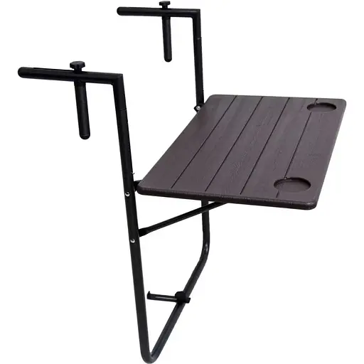 Підвісний столик Chomik Garden Line Solo балконний коричневий - фото 3