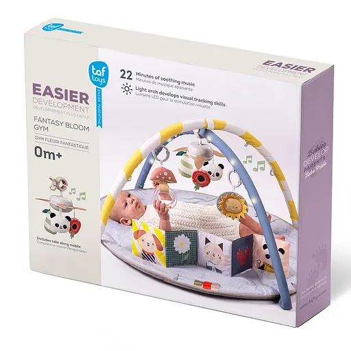 Коврик Taf Toys Солнечные ноты музыкальный с дугами развивающий (13495) - фото 3