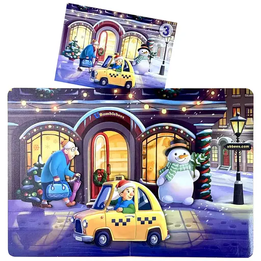 Дитяча настільна гра "Хто був на вулиці?" Ubumblebees (ПСД294) PSD294 дерев'яна - фото 14