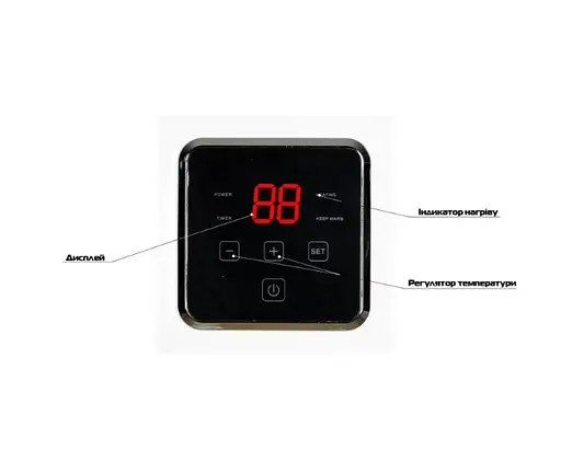 Водонагреватель Mixxus EWH-14100 CUBE WET(Н) 100 л, 2 кВт, мокрый ТЭН, горизонтальный, квадратный, белый (WH0616) - фото 5