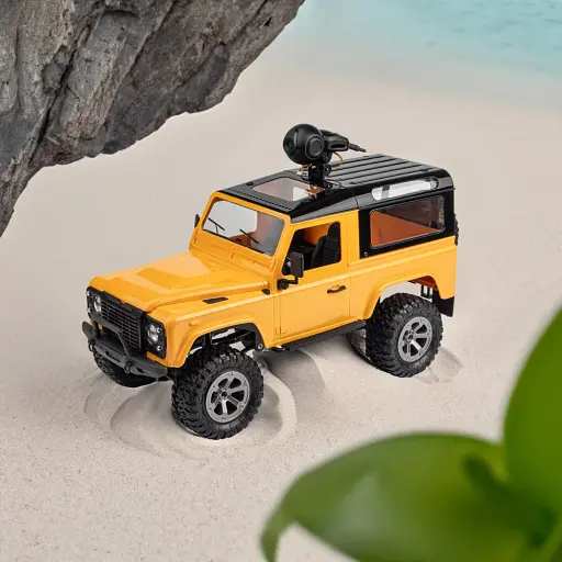 Машинка Otamanko 4x4 полноприводный внедорожник с камерой желтый - фото 9