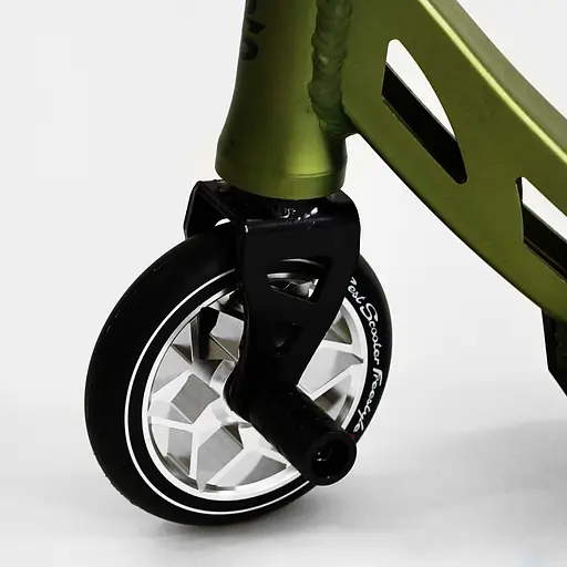 Самокат трюковий Best Scooter 58х89 см Зелений 000231372 - фото 4