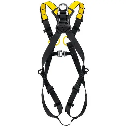 Страховочная система Petzl Newton EU 1 Black/Yellow (1052-C073AA01) - фото 2