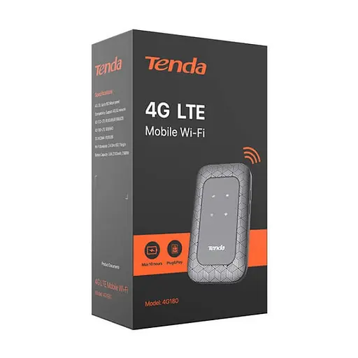 TENDA 4G180 V3.0: Мобільний роутер із вбудованим акумулятором - фото 3