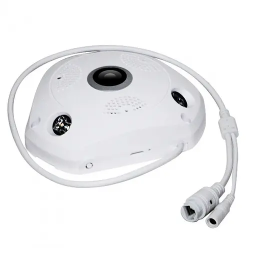 Панорамна Wi-Fi Smart камера V380-V7 із блоком живлення - фото 3