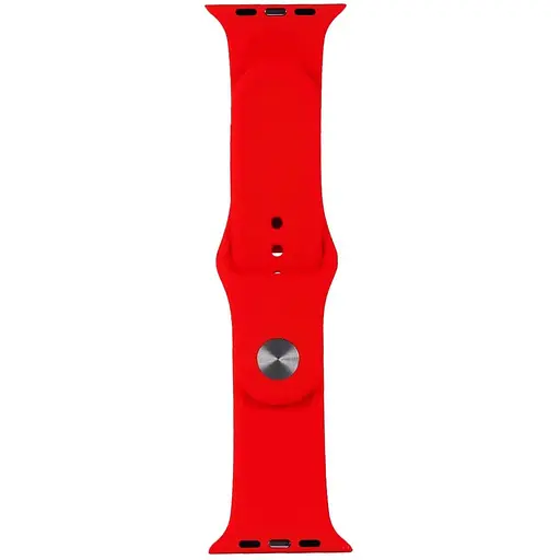 Ремінець Apple Watch Silicone 38mm Червоний (6) - фото 1