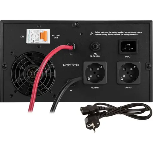 Источник бесперебойного питания (ИБП) LogicPower LPE-B-PSW-1500VA + LiFePO4 батарея 12.8V - 230Ah Smart BMS BT (20486) [110276] - фото 5