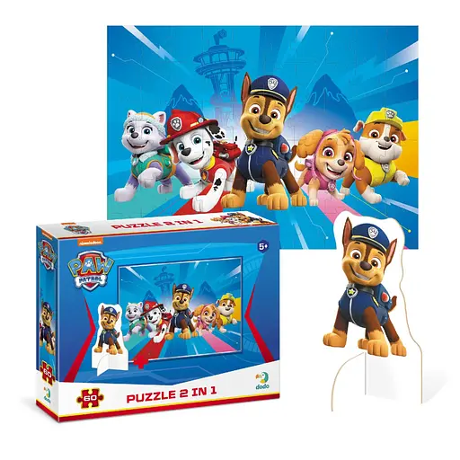 Дитячі Пазли Paw Patrol Готові до пригод DoDo 200163 60 елементів, з фігуркою - фото 2