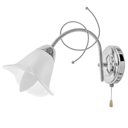 Бра Brille LK-574W/1 настінне накладне класичне E14 CH