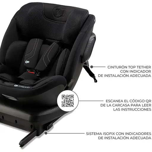 Автокрісло Kinderkraft Xpedition 3 i-Size Black (KCXPED03BLK0000) - фото 17