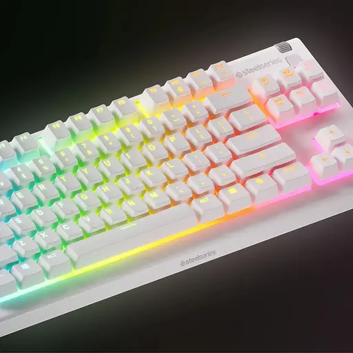 Клавиатура SteelSeries Apex 3 TKL UA White (64819) - фото 4