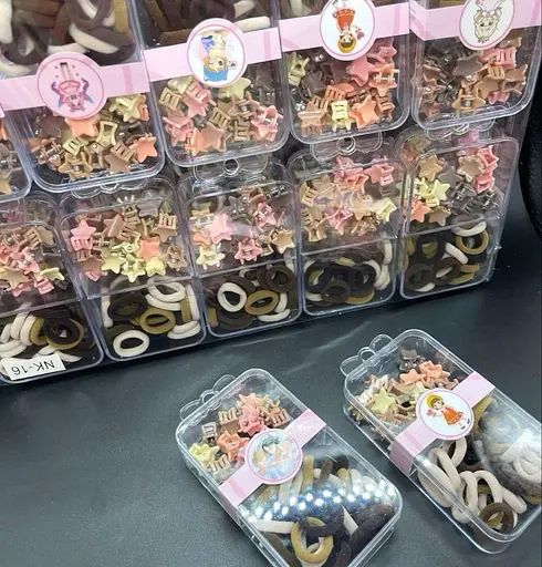 Набір аксесуарів для волосся в боксі 2 в 1 - фото 3