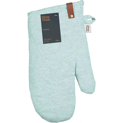 Рукавичка Ardesto Oliver, 18х30см, 100% бавовна, бірюза (ART05OT) - фото 1