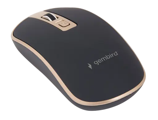 Мышь беспроводная Gembird MUSW-4B-06-BG Black/Gold