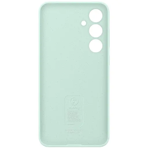 Оригинальный силиконовый чехол Samsung Silicone Case для Samsung Galaxy S24 FE Mint (EF-PS721CMEGWW) - фото 3