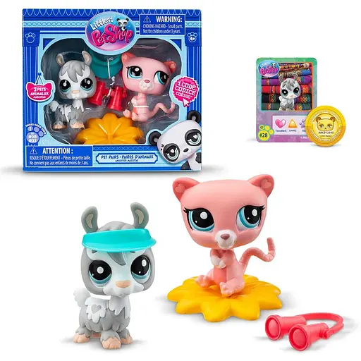 Игровой набор Littlest Pet Shop Игра в прятки 00509 аксессуары и 2 фигурки - фото 2