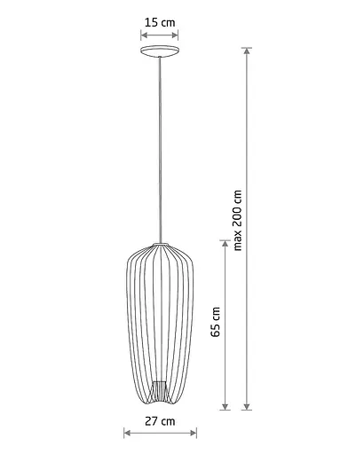 Підвісний світильник, люстра Nowodvorski 11243 Pumpkin S GU10 1x10W IP20 Темно-сірий - фото 9