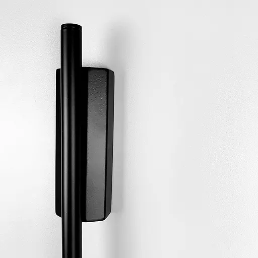 Современное линейное бра с прямоугольным основанием 80 см Line F Арт. C21/800 BK - фото 2