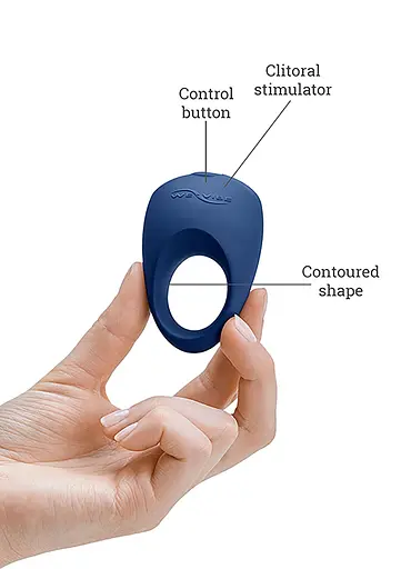 Виброкольцо We-Vibe Pivot Blue 7.1 см синий - фото 6