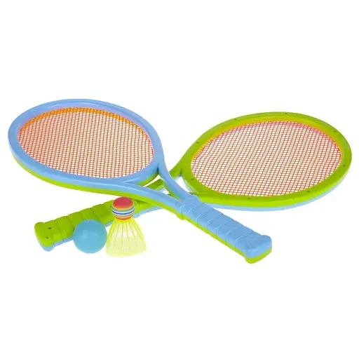 Игровой набор для подвижных игр Бадминтон и теннис для детей IE101